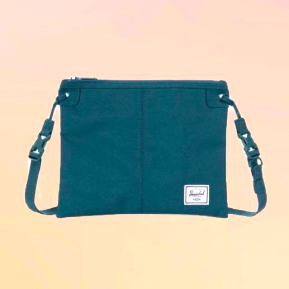 NWT Herschel Supply Company Alder Crossbody Bag Unisex Deep Teal